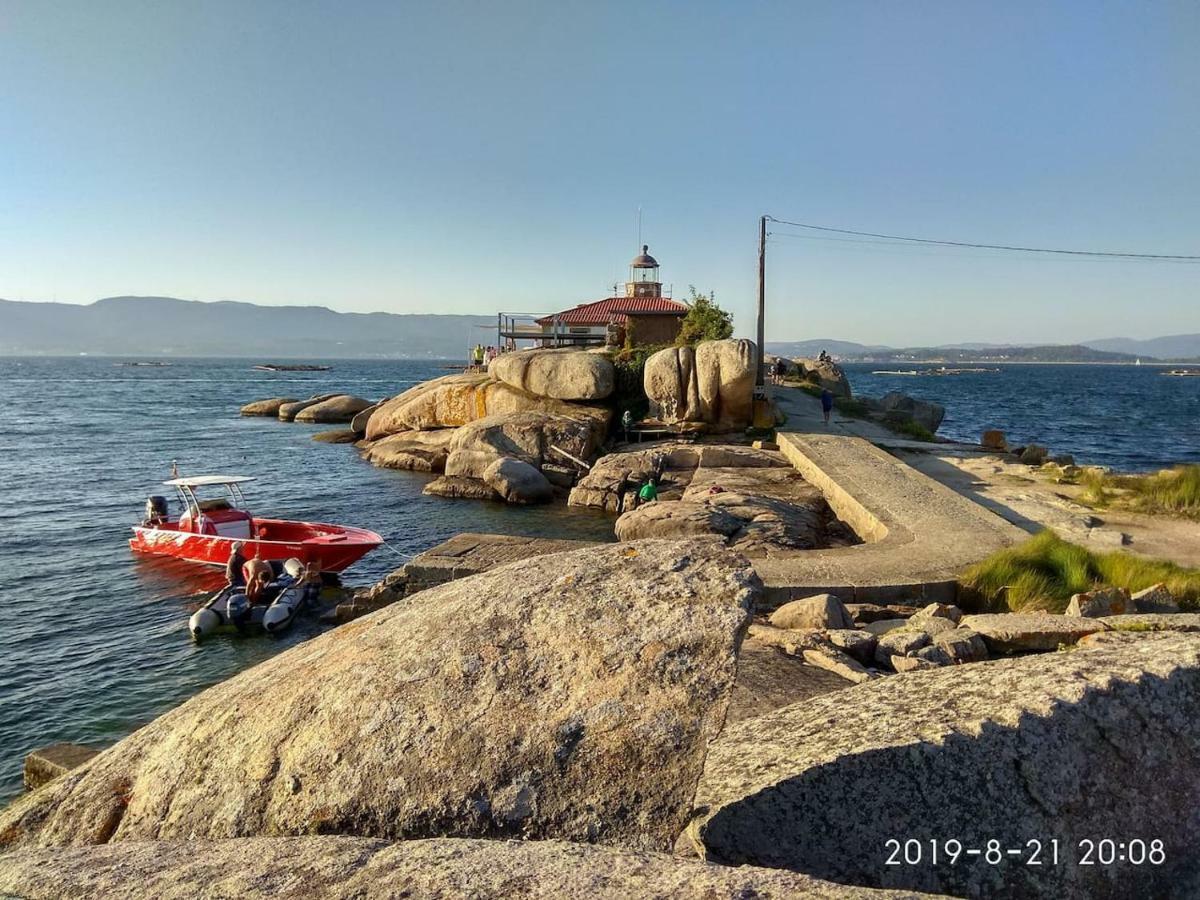 Piso Illa De Arousa, Risonアパートメント エクステリア 写真